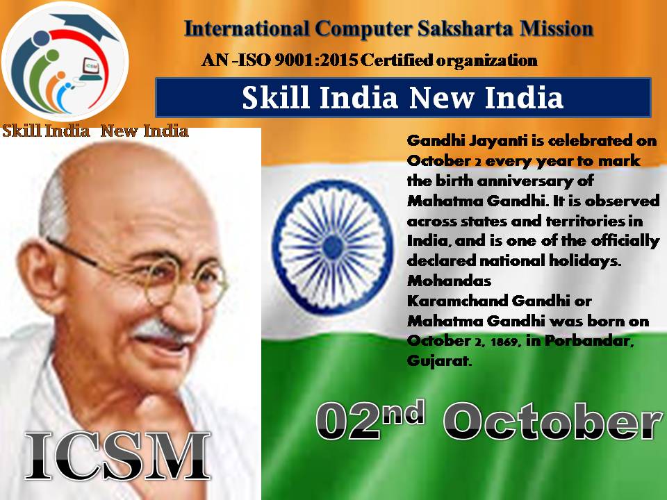 Happy Gandhi Jayanti 
